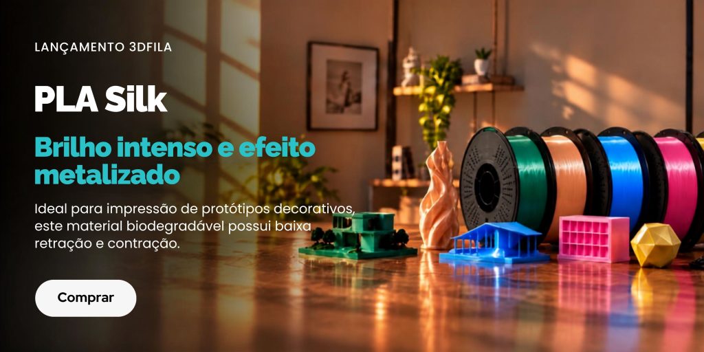 banner novos filamentos pla silk